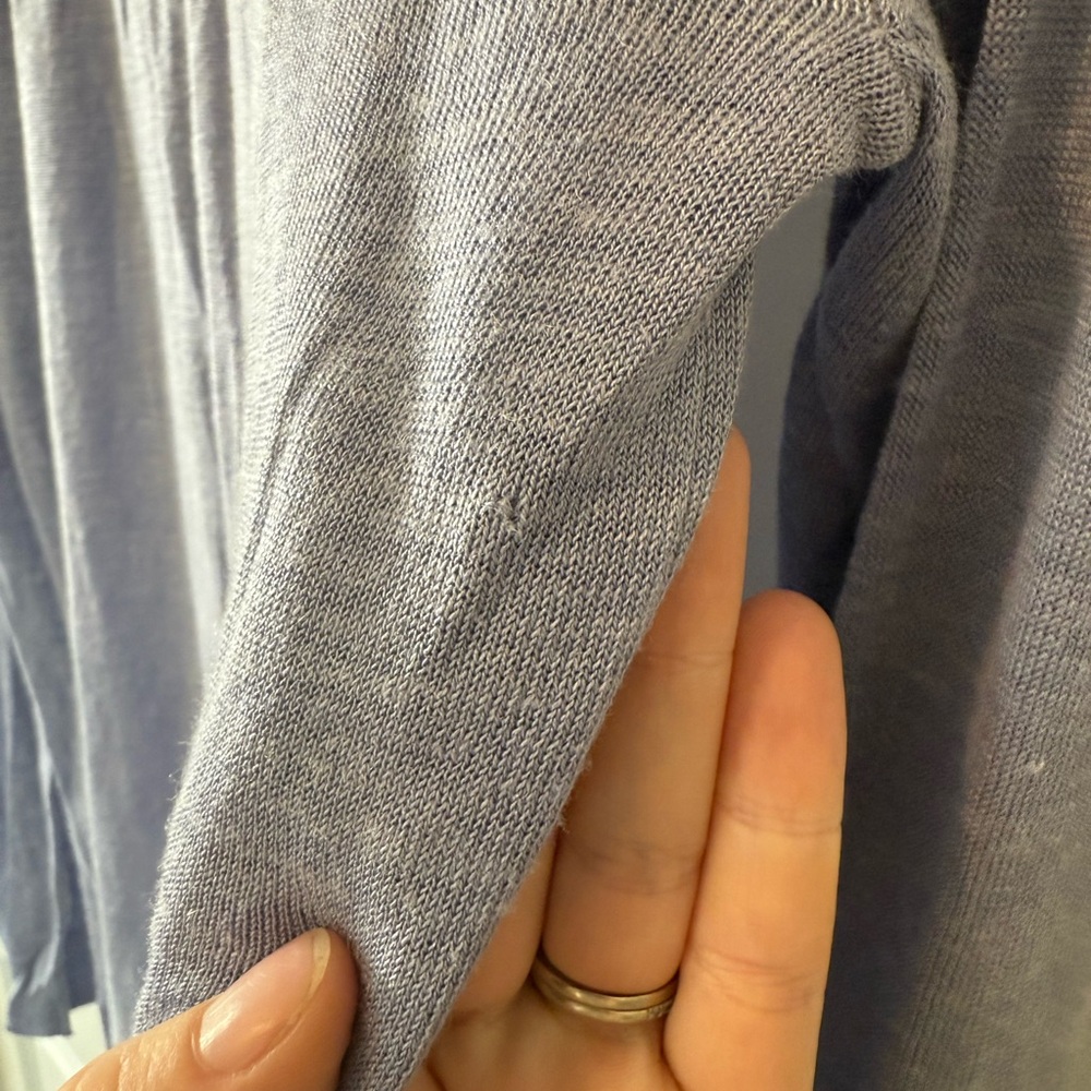Eileen Fisher silk/linen cardigan - Picture 6 of 6